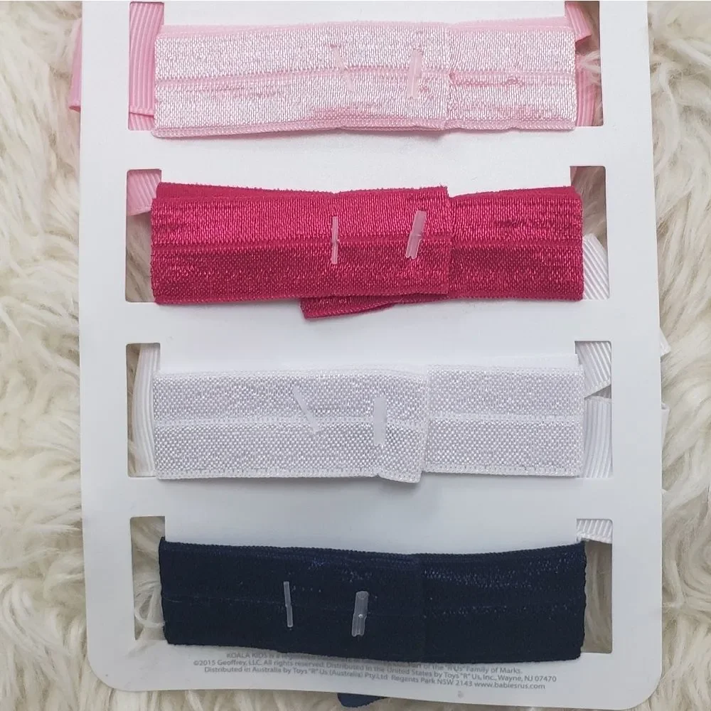 Koala Kids 4 Piece Hair Bow Bands